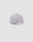 A light grey LFDY x NEW ERA 59FIFTY Low Profile fitted cap by LIVE FAST DIE YOUNG is shown from the back, with small UK and Dutch flags, the Netherlands flag, and Zero Part embroidered in white on a plain light grey background.