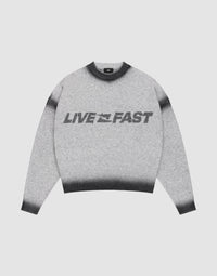Live Fast Boucle Sweater