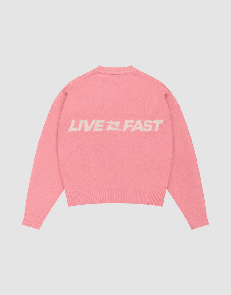 Live Fast Boucle Sweater