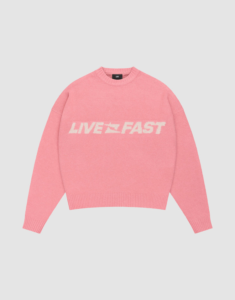Live Fast Boucle Sweater