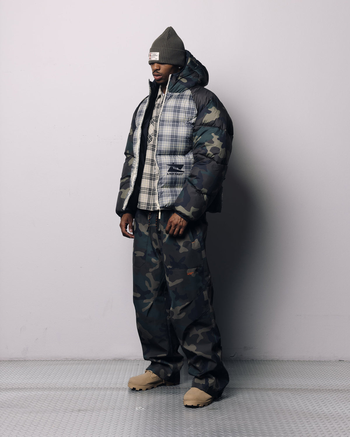 Live Fast Puffer Jacket