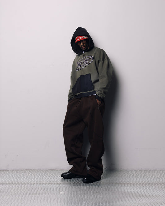 LFDY Two Tone Ellipse Hooded Zip