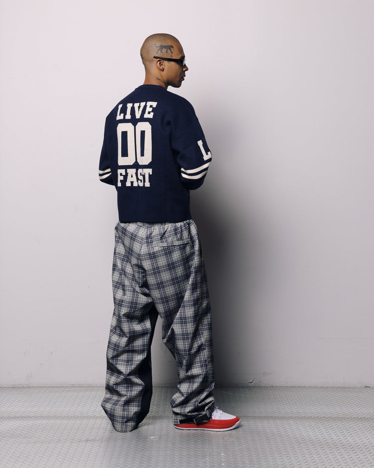 LFDY Plaid Shell Pants