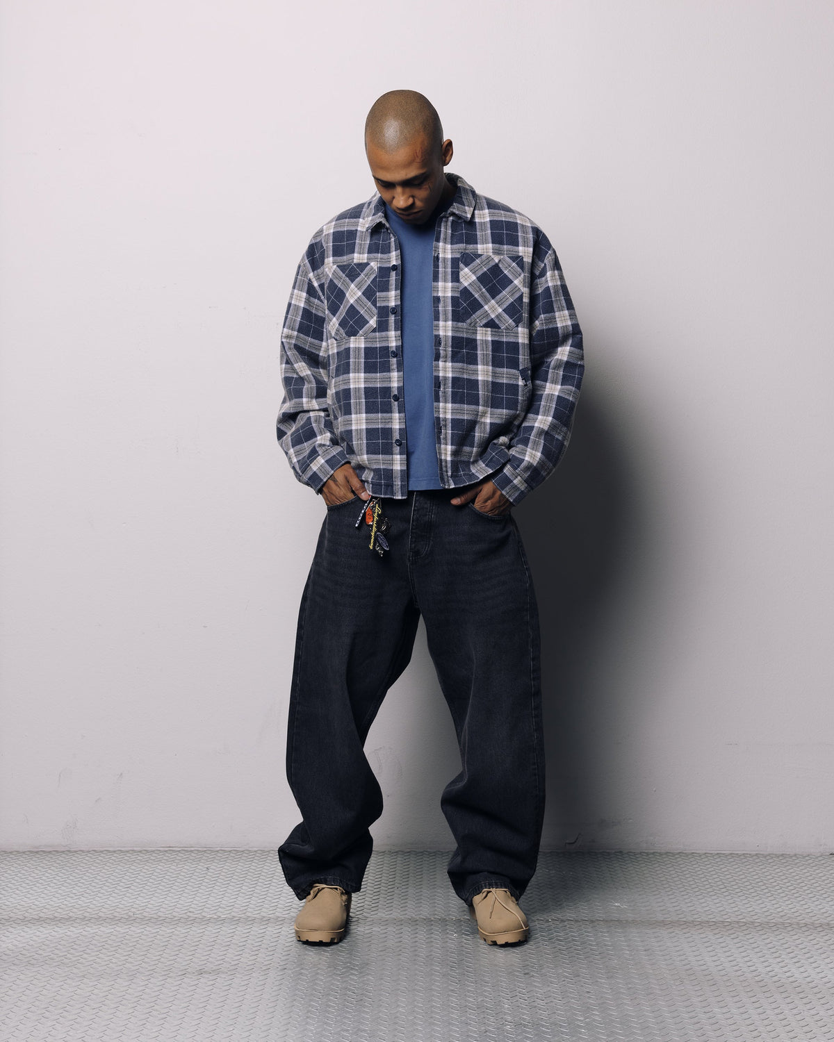 Padded Flannel Jacket