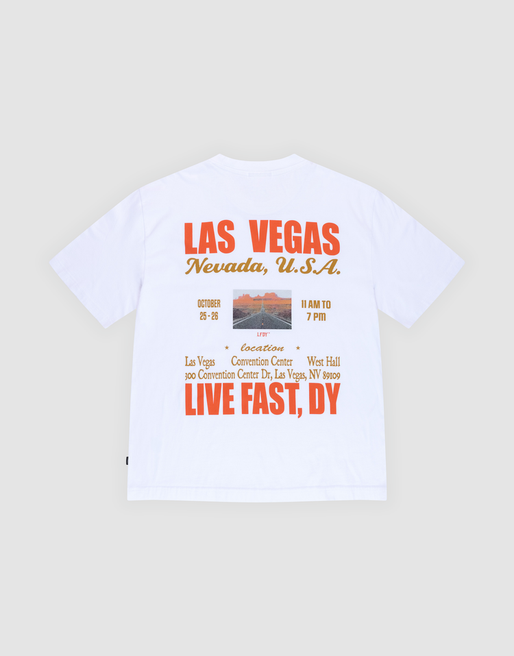 Live Fast Vegas Tee