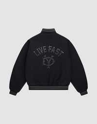 Live Fast College Jacket