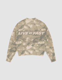 Live Fast Boucle Sweater
