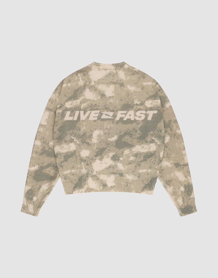 Live Fast Boucle Sweater