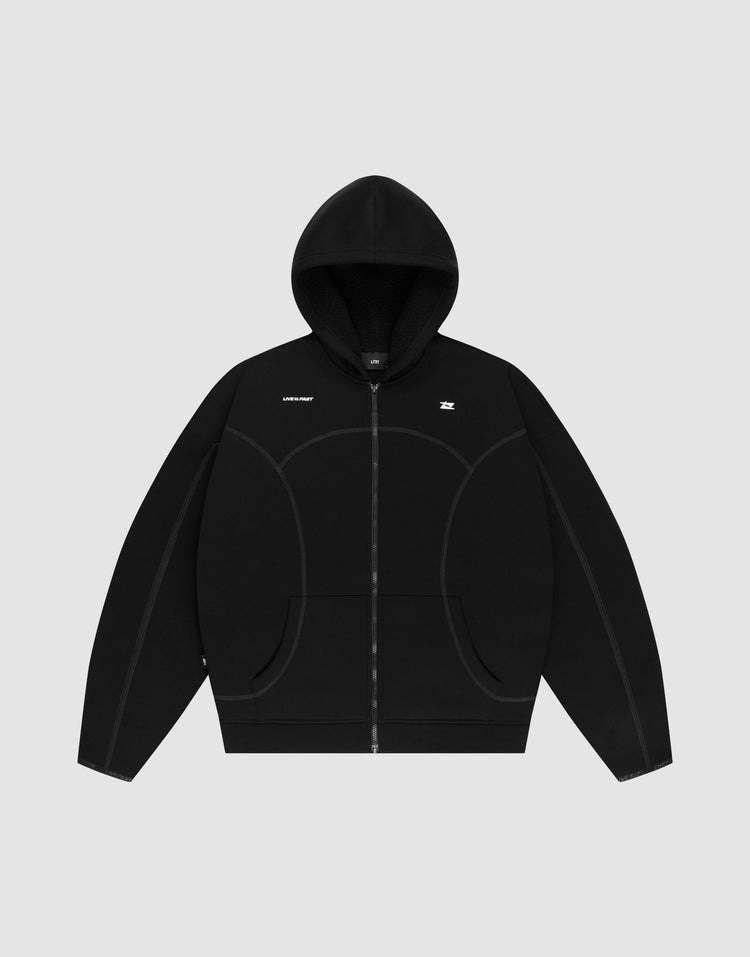 LFDY Active Fleece Hooded Zip