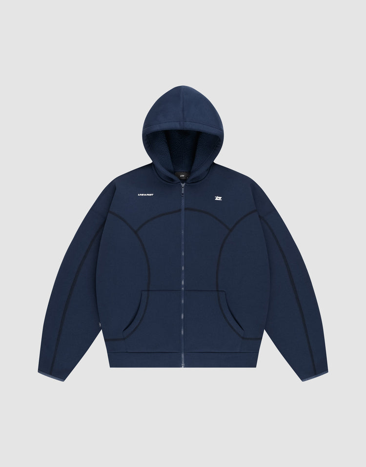 LFDY Active Fleece Hooded Zip