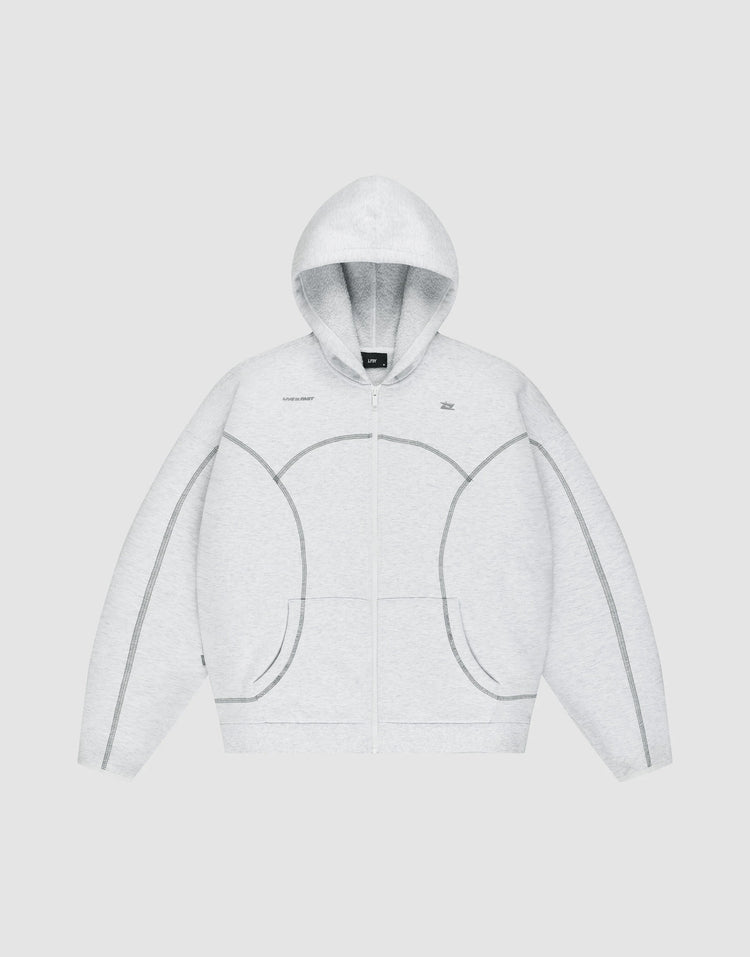 LFDY Active Fleece Hooded Zip