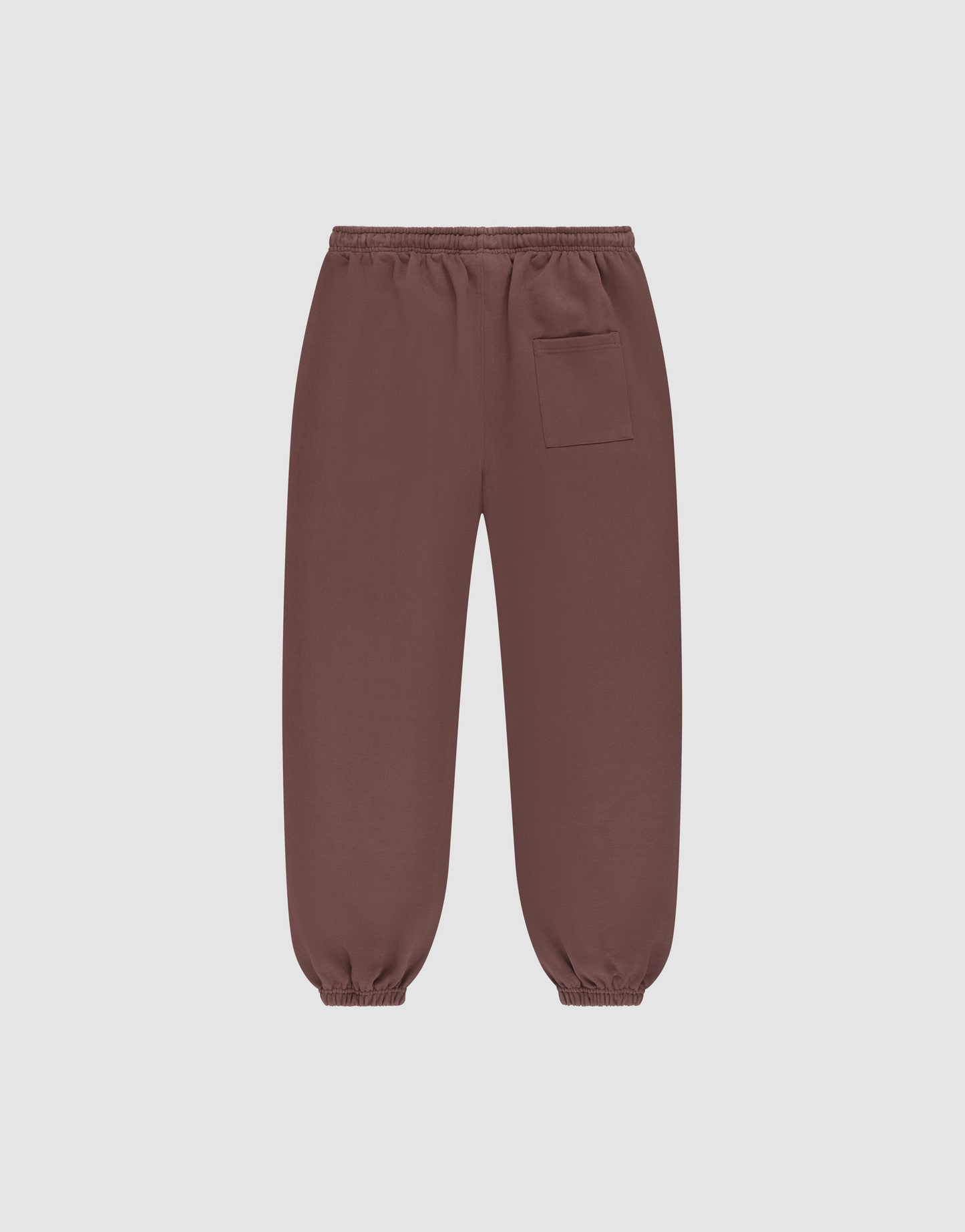 The LIVE FAST DIE YOUNG Wide Cuff Jogger features an elastic waistband, ankle cuffs, and a front right patch pocket, made from soft French Terry and shown against a plain light background.
