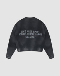 LFDY Washed Knit Sweater