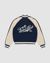 Boxy Knit Zip Jacket