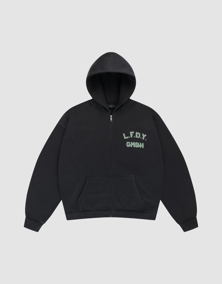 Live Fast District Hooded Zip