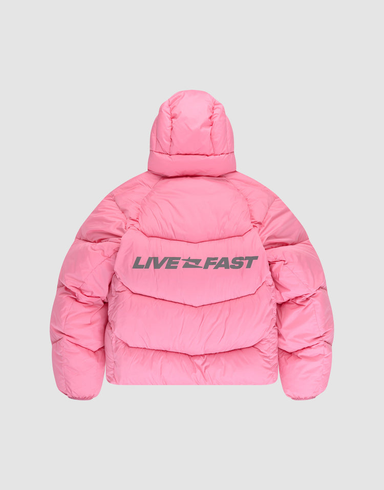 Live Fast Puffer Jacket