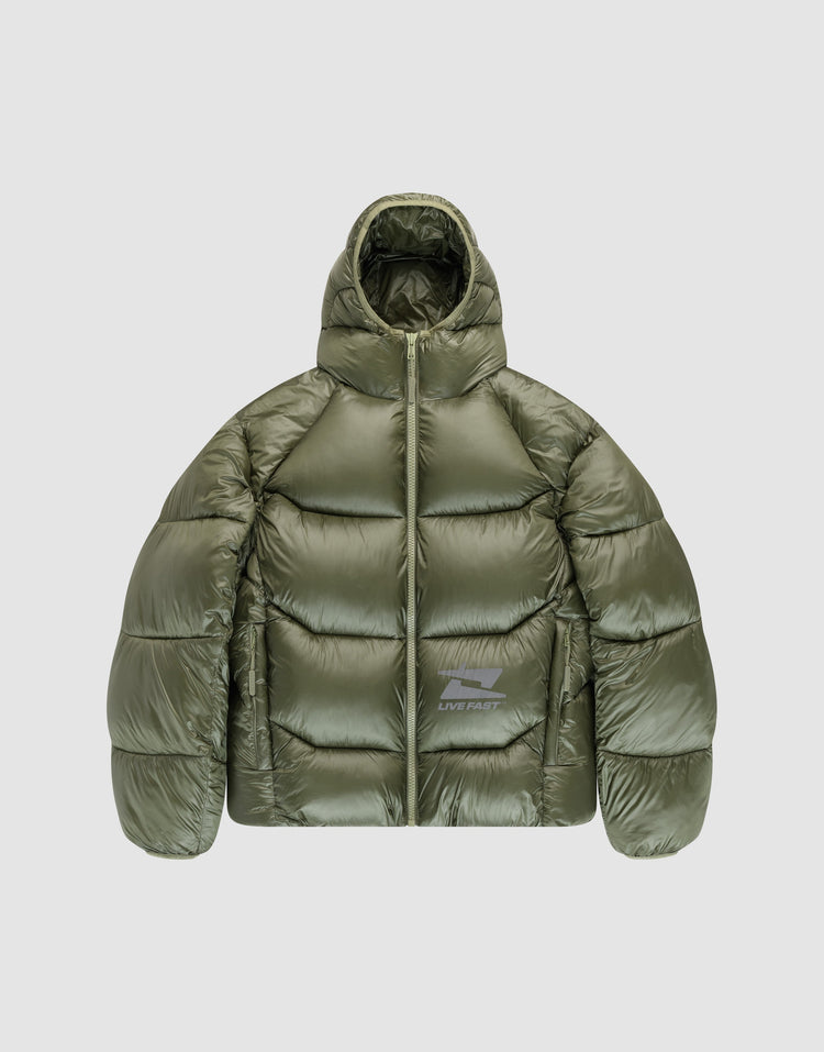 Live Fast Puffer Jacket