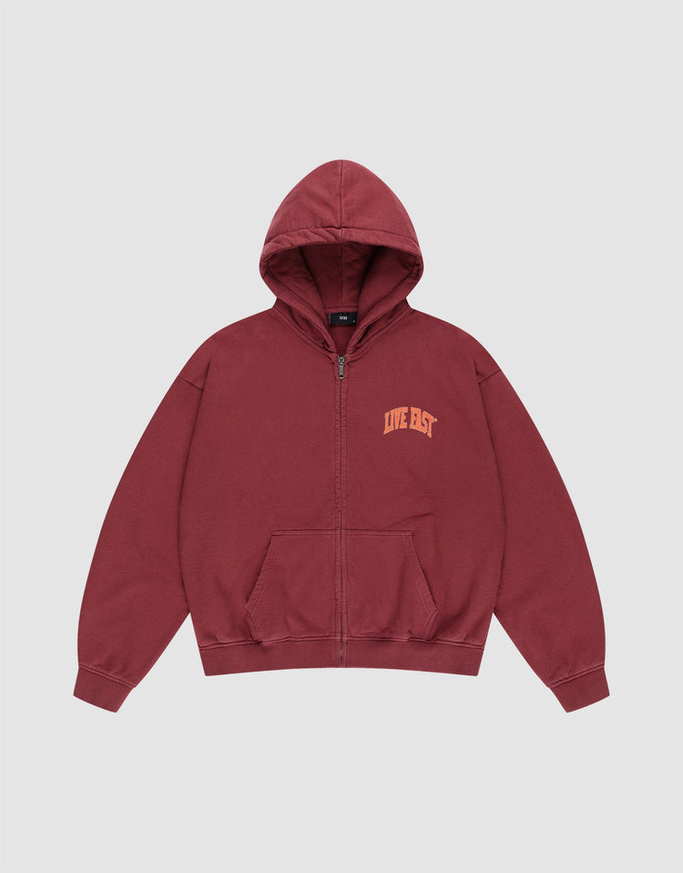 Live Fast London Hooded Zip