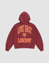 Live Fast London Hooded Zip