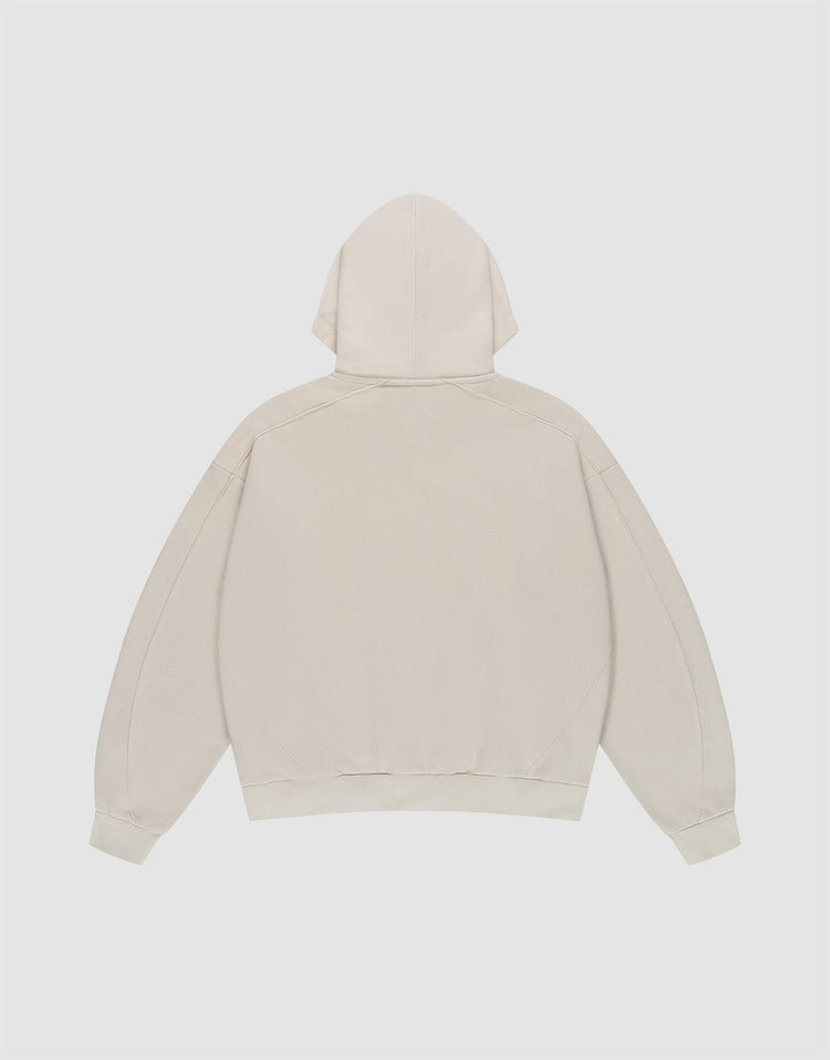 LFDY Pleated Hooded Zip