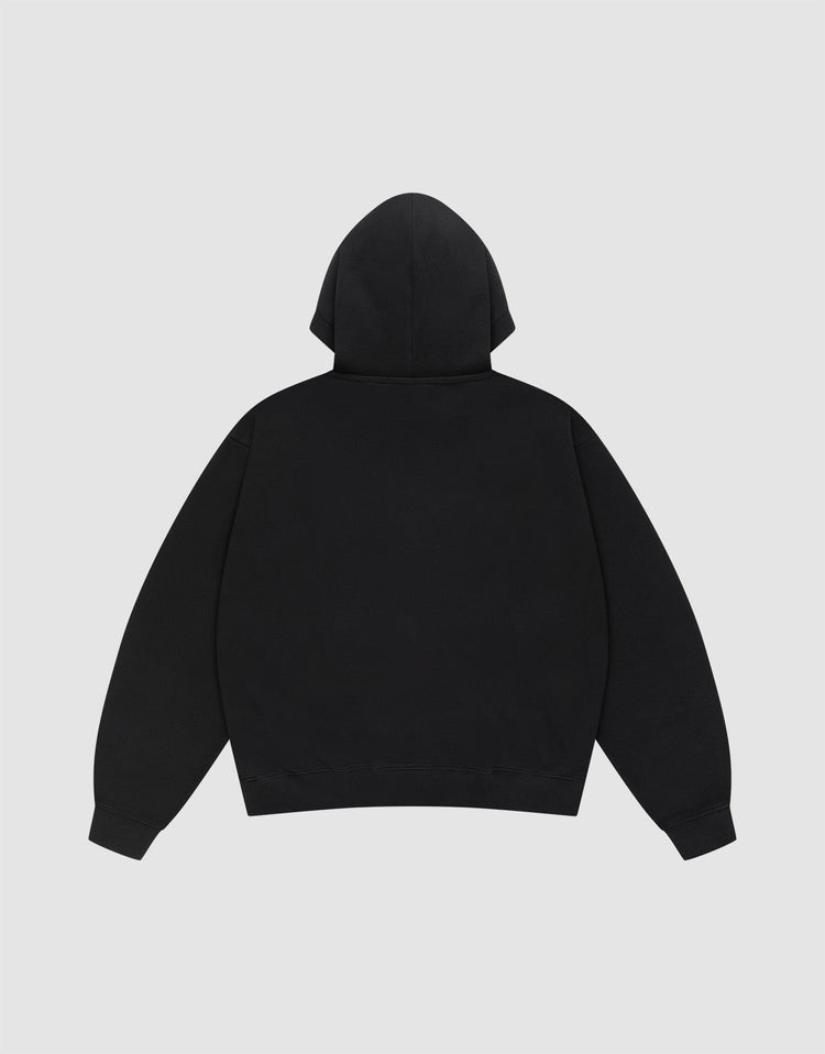 Live Fast Plain Hooded