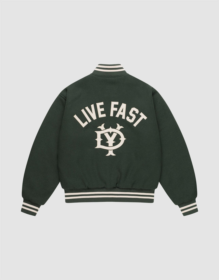 Live Fast College Jacket