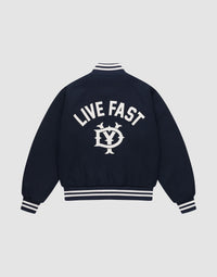 Live Fast College Jacket