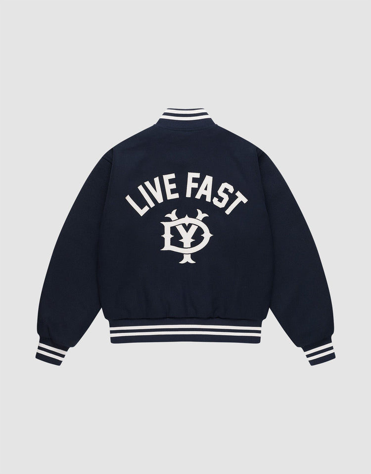 Live Fast College Jacket