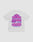 The LFDY Real Ones Tee by LIVE FAST DIE YOUNG is a light gray, 100% Baumwolle oversize T-shirt with bold purple and pink “LFDY REAL ONE$” text graphics on the back and a subtle Flaglabel detail.