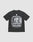 The LFDY Grand Theft Tee by LIVE FAST DIE YOUNG is an oversized black T-shirt made from 100% cotton, featuring bold front and back prints of runners, “INTERNATIONAL BRANCH NETWORK,” “LIVEFAST,” and country names.