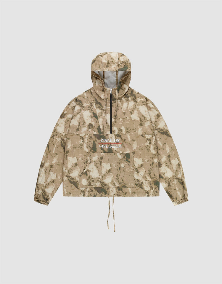 LFDY Camo Halfzip Jacket