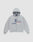 The LIVE FAST DIE YOUNG Flannel Lined Hooded Jacket is a light grey, oversize-fit men's jacket with front pockets and a hood. It features blue and red "LIVE Fast" graphic text on the chest, plus stylized details—perfect for a trendy look.