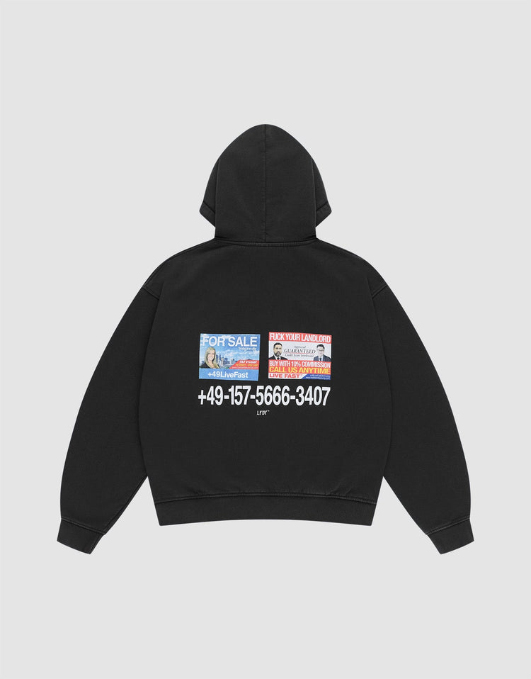 Live Fast Call Us Hooded