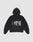 Die LFDY Grand Theft Hooded Zip von LIVE FAST DIE YOUNG ist ein Oversize-Hoodie aus Baumwolle mit Kapuze. Auf dem Rücken: Schwarz-Weiß-Foto mit zwei Personen, Graffiti und den Schriftzügen INTERNATIONAL BRAND, LIVE FAST und Ländernamen.