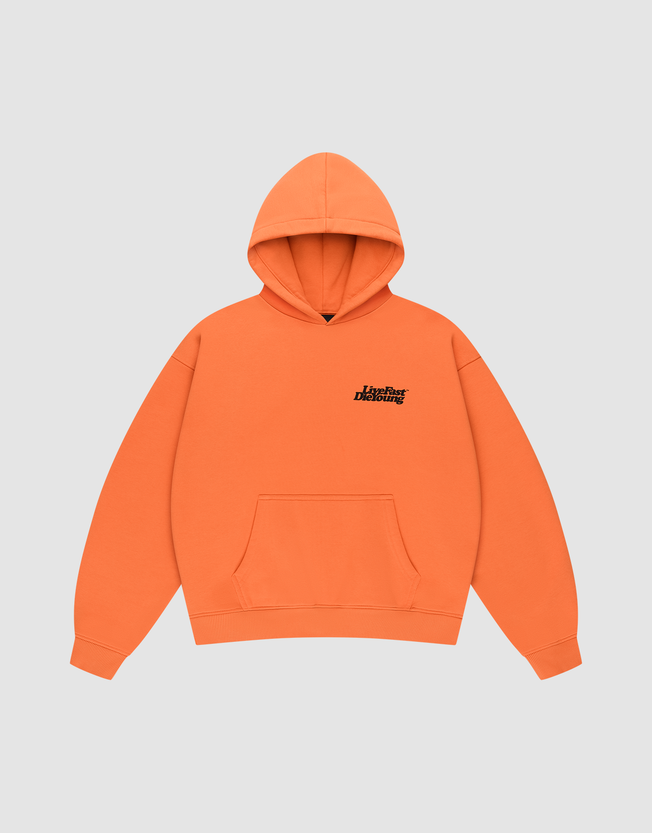 Basic Orange Hooded