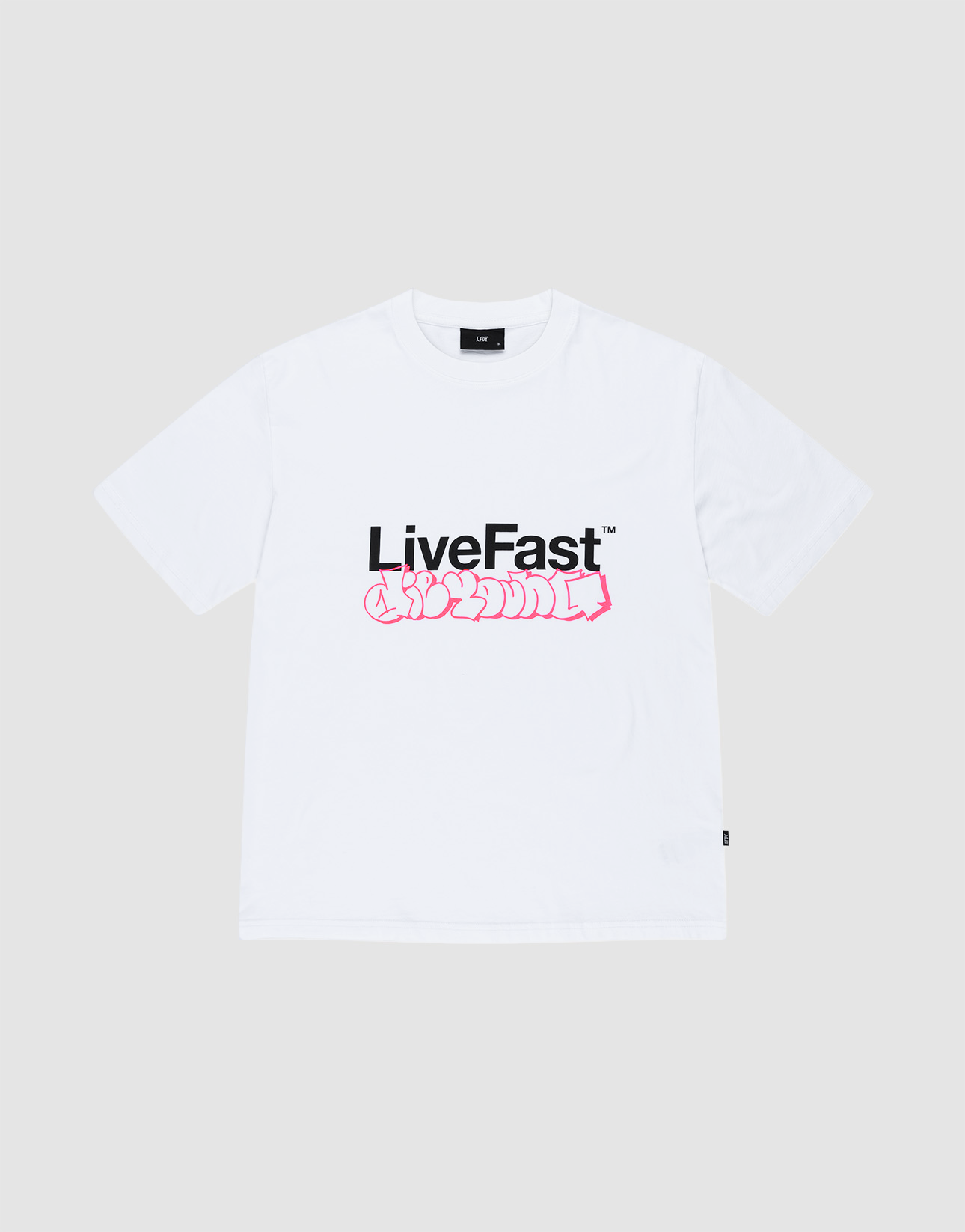Basic Live Fast Graffiti Tee