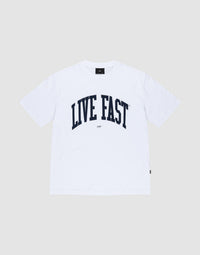 Live Fast College Tee