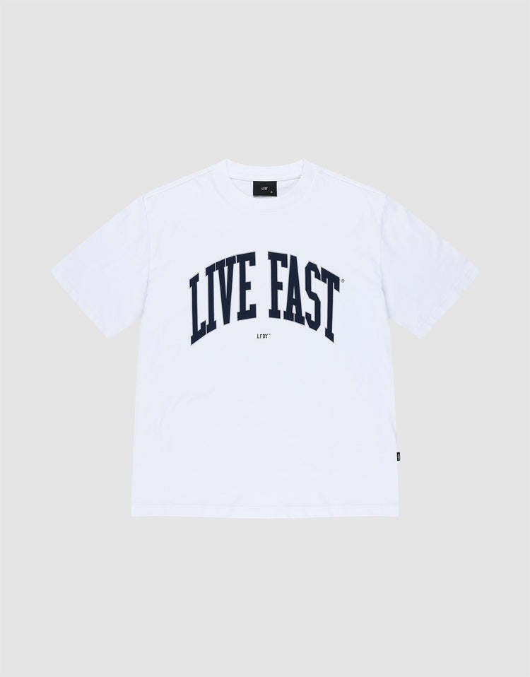 Live Fast College Tee
