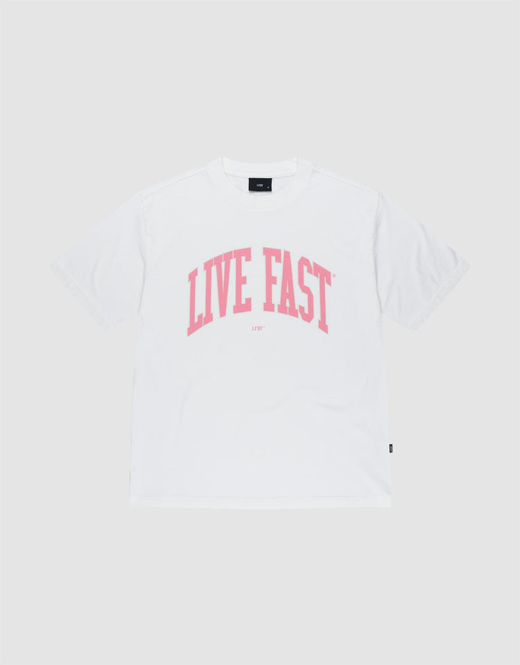 Live Fast College Tee