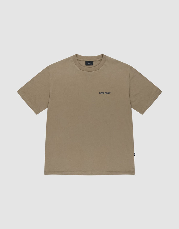 Live Fast Plain Tee