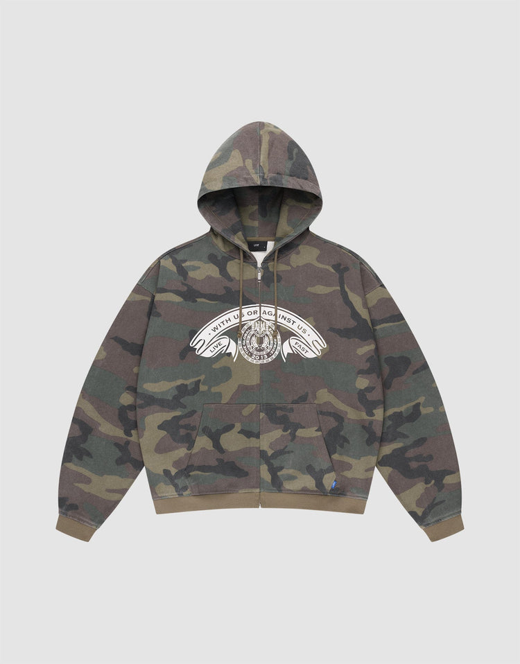 LFDY Loyal Camo Hooded Zip