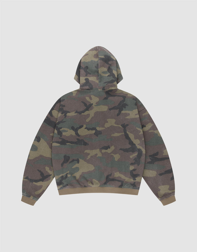 LFDY Loyal Camo Hooded Zip