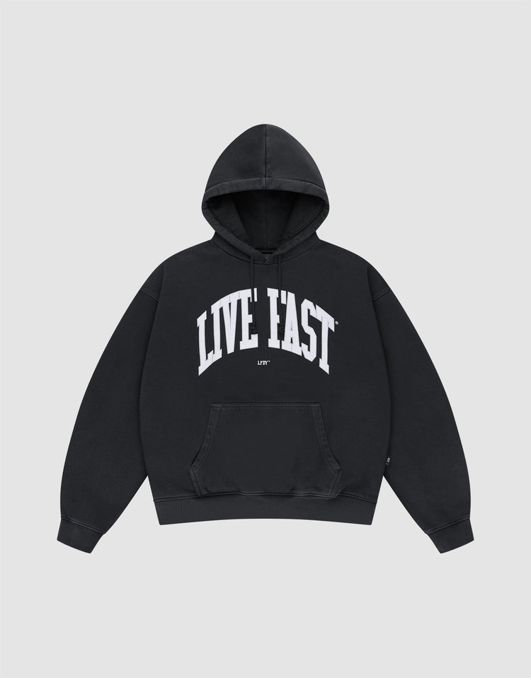 Live Fast College Hooded