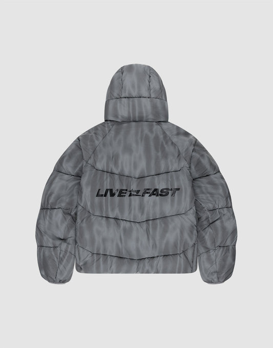 Live Fast Puffer Jacket