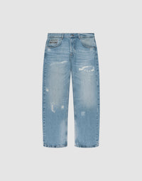 LFDY Repaired Straight Denim
