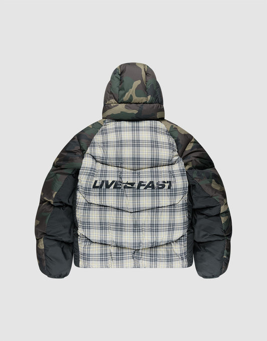 Live Fast Puffer Jacket