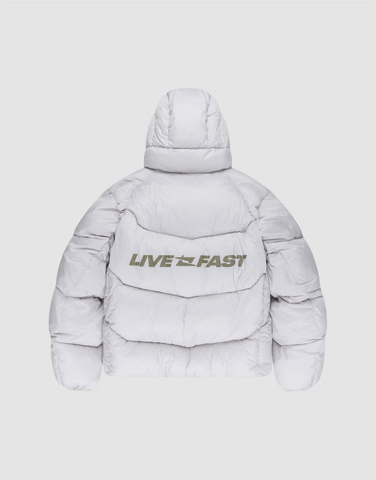 Live Fast Puffer Jacket