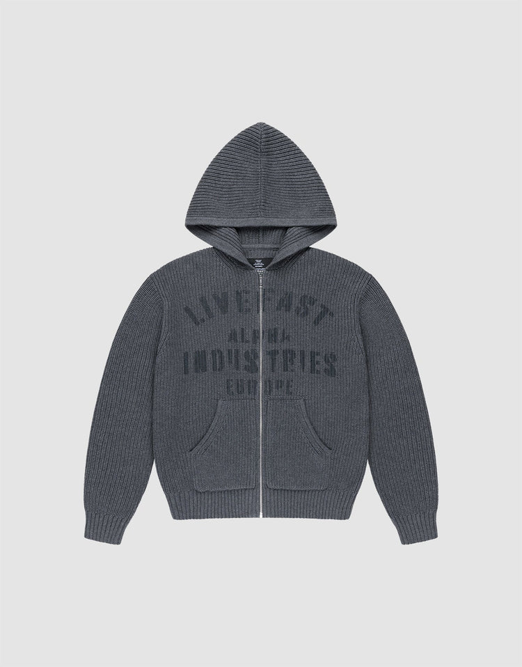 LFDY x Alpha Knit Hooded Zip
