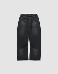 Live Fast Rhinestone Jogger