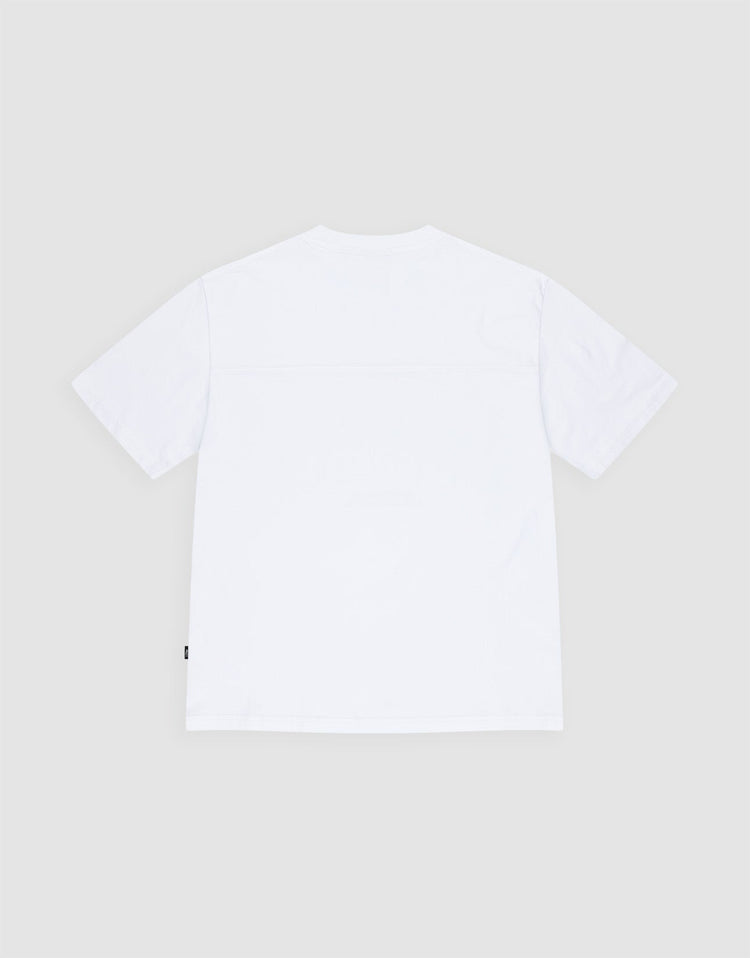Live Fast Distressed College Tee